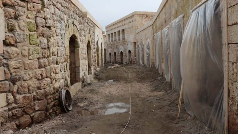 Dargeçit’te tarihi Süryani Çarşısı turizme kazandırılıyor