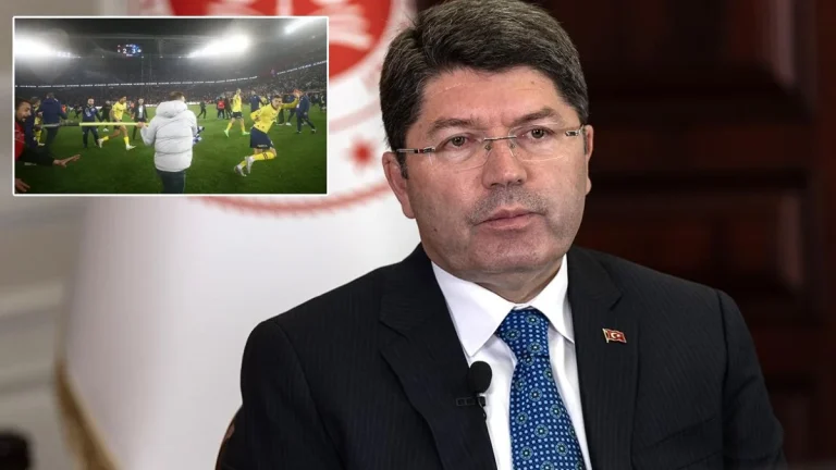 Bakan Tunç’tan Trabzonspor-Fenerbahçe maçı açıklaması: Meşru savunmanın ötesine geçildiyse soruşturulur