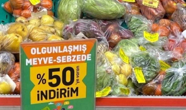 Markette Çürük sebzeler ‘olgun sebze’ diye ucuza satılıyor