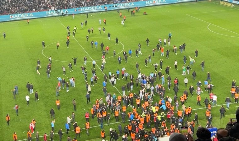 Trabzonspor-Fenerbahçe maçında çıkan olaylar sonrası 12 gözaltı!