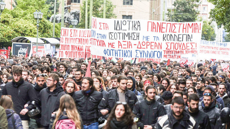 Paralı eğitime hayır.