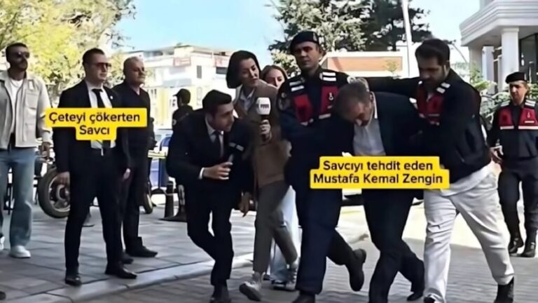 Savcı, kendisini tehdit edenleri böyle izledi: Ters kelepçeli geçit!